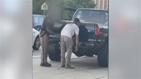 dream spanking|Deputy gives Dream Cruise driver a spanking after he did burnout .